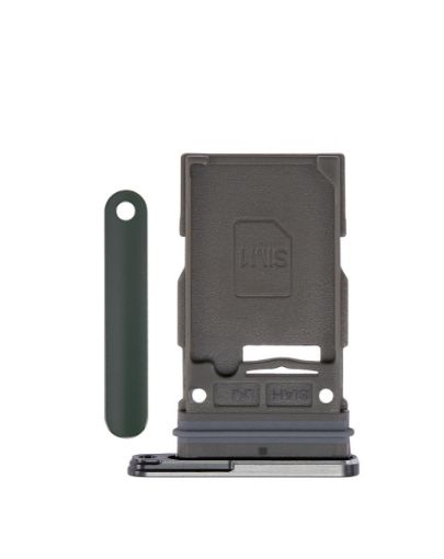 Single Sim Card Tray for Galaxy S23 Ultra - GREEN