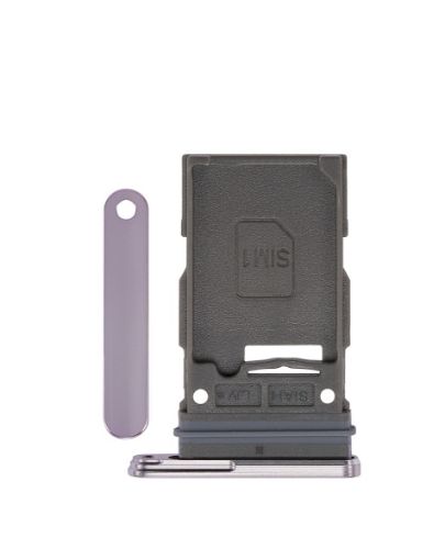 Single Sim Card Tray for Galaxy S23 Ultra - LAVENDER