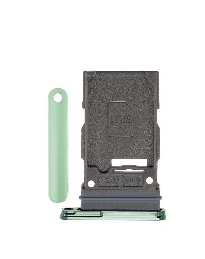 Single Sim Card Tray for Galaxy S24 / S24 Plus - JADE GREEN