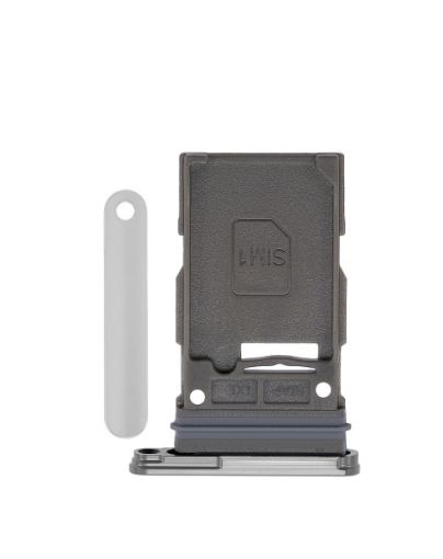 Single Sim Card Tray for Galaxy S24 / S24 Plus - MARBLE GRAY