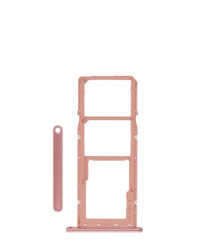 Dual Sim Card Tray for Galaxy A04E / A042 - COPPER