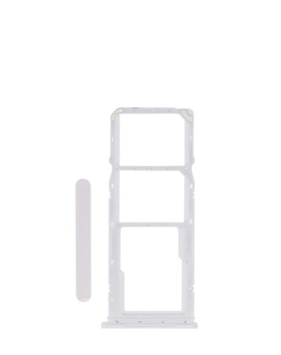 Dual Sim Card Tray for Galaxy A04 / A045 - WHITE