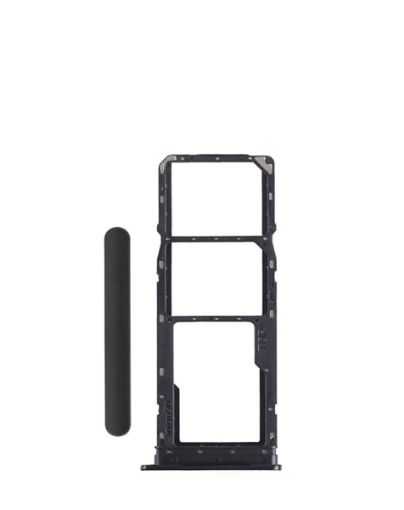 Dual Sim Card Tray for Galaxy A05 / A055 - BLACK