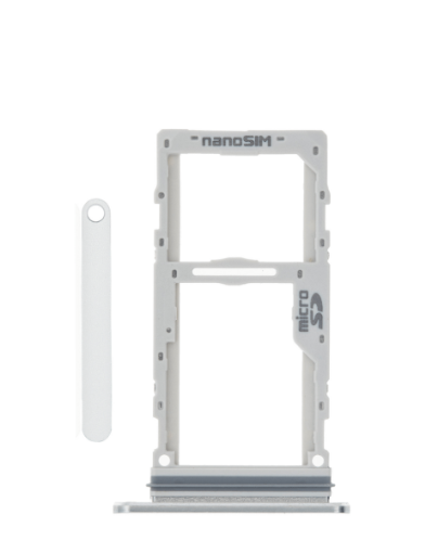 LG Velvet Sim Card Tray - WHITE