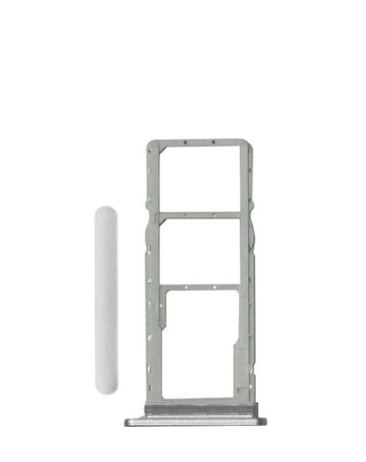 Dual Sim Card Tray for Galaxy A05s / A057 - SILVER