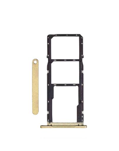 Dual Sim Card Tray for Galaxy A06 / A065 - GOLD