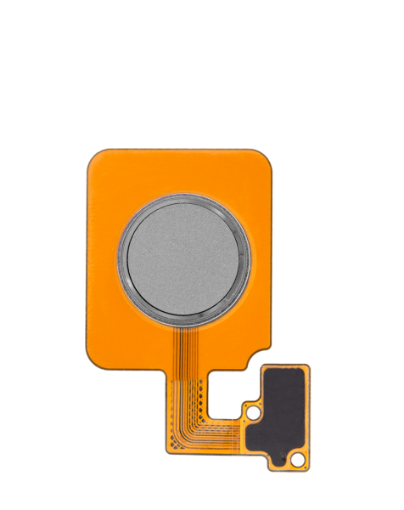 LG V40 ThinQ Home Button With Flex Cable - SILVER
