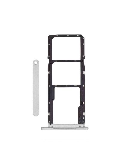 Dual Sim Card Tray for Galaxy A06 / A065 - WHITE