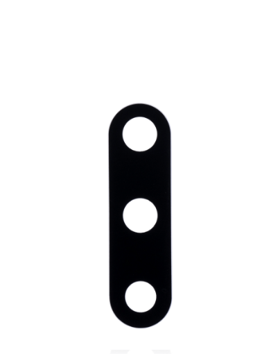 LG V40 ThinQ Back Camera Lens With Adhesive - Glass Only - BLACK
