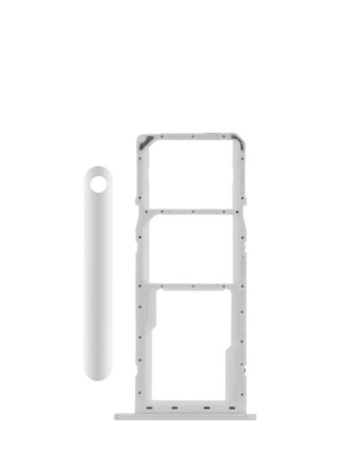 Dual Sim Card Tray for Galaxy A11 / A115 - WHITE