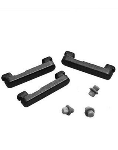 LG Stylo 4 Plus / 4 Hard Button Set - BLACK