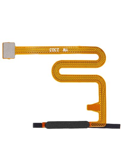 Fingerprint Sensor with Flex Cable for Galaxy A14 / A145B - BLACK