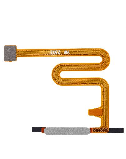 Fingerprint Reader with Flex Cable for Galaxy A14 / A145P - SILVER