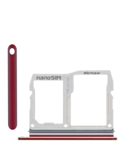 LG G8 ThinQ / LG V40 Sim Card Tray - RED