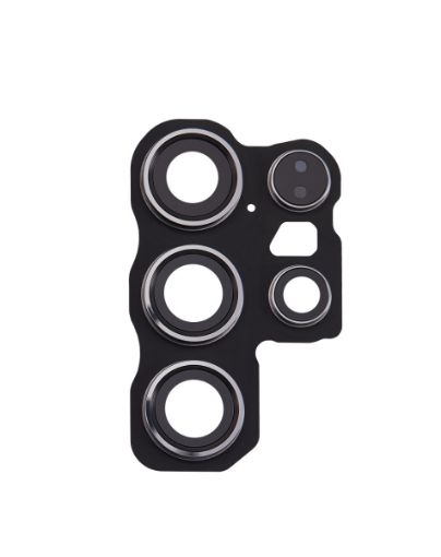 Back Camera Lens Bracket with Adhesive for Galaxy S24 Ultra 5G - TITANIUM BLACK