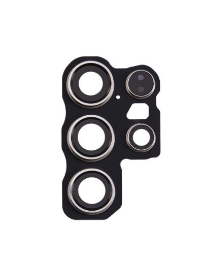 Back Camera Lens Bracket with Adhesive for Galaxy S24 Ultra 5G - TITANIUM GRAY