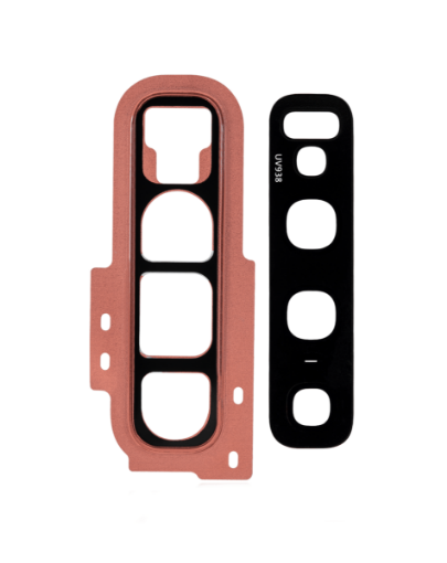 Back Camera Lens with Bracket for Galaxy S10 - PINK