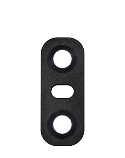 LG G6 Back Camera Lens With Adhesive - Glass Only - BLACK