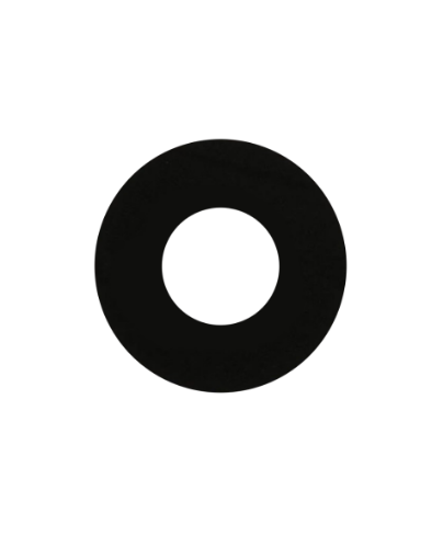 LG G3 Back Camera Lens With Adhesive - Glass Only - BLACK