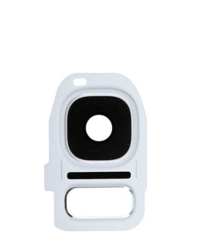 Back Camera Lens with Bracket for Galaxy S7 Edge / S7 - WHITE