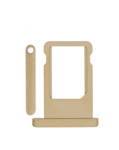 Picture of Sim Card Tray for iPad 5 2017 / Air 1 / Mini 1 / Mini 2 / Mini 3 (GOLD)