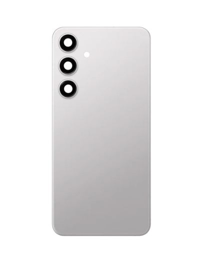 Back Glass with Camera Lens and Adhesive for Galaxy S24 - MARBLE GRAY