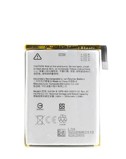 Picture of Replacement Battery for Google Pixel 3 (G013A-B)