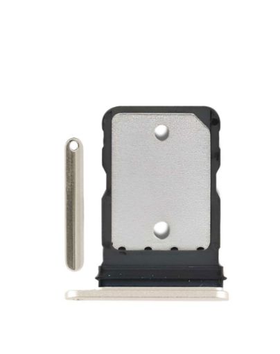 Picture of Sim Card Tray for Google Pixel 8A (PORCELAIN) (Service Pack)