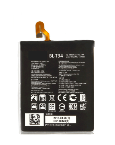 Picture of Replacement Battery for LG V35 ThinQ / V30 / V30S (BL-T34)