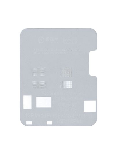 Picture of JITONGXUE Screen IC Cable Protection Planting Tin Mesh For iPhone 12PM / 13P / 13PM / 14P / 14PM / 15P / 15PM