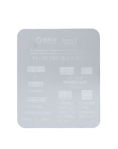 Picture of JITONGXUE LCD Screen IC Flex Cable Protection Stencil for iPhone 11 to 15 Pro Max