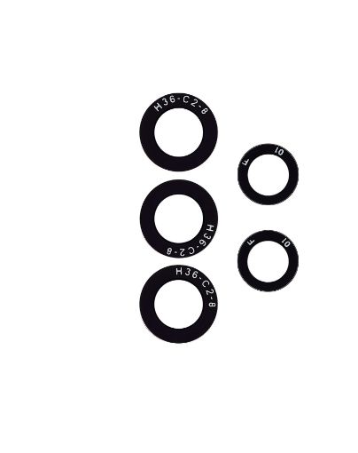 Picture of Back Camera Lens for Galaxy A73 (A735 / 2022) (5 Piece Set)
