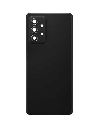 Picture of Back Glass for Galaxy A52 4G (A525 / 2021) / A52 5G (A526 / 2021) (NO LOGO) (AWESOME BLACK)