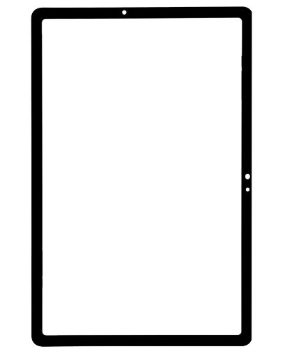 Picture of 2in1 Front Glass / OCA (BLACK) (Premium) for Galaxy Tab S9 (X710) (G+ Oca Pro)