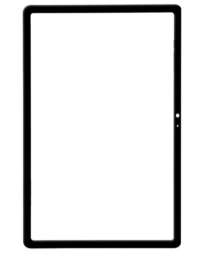 Picture of 2in1 Front Glass / OCA (BLACK) (Premium) for Galaxy Tab S9 FE (X510 / X516 / X716) (G+ Oca Pro)