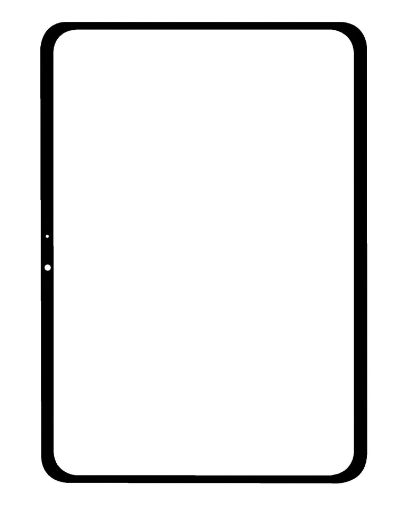 Picture of 2in1 Front Glass w/ OCA (Premium) for iPad Air 11 (2024) (G+ Oca Pro)