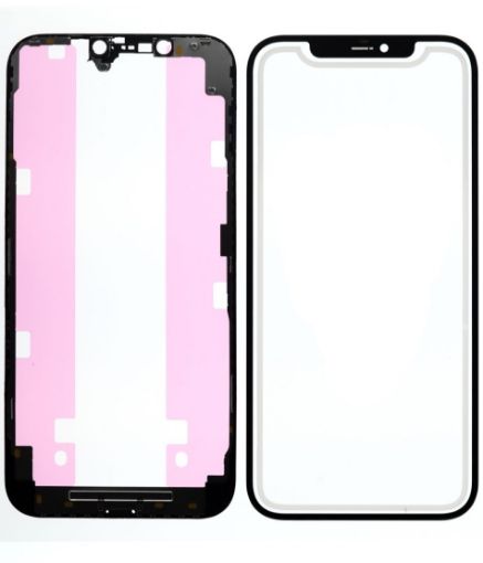 Picture of 3in1 (Front Glass + Frame + OCA) (Premium) for iPhone 12 Pro Max (G+ Oca Pro)