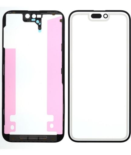 Picture of 3in1 (Front Glass + Frame + OCA) (Premium) for iPhone 14 Pro Max (G+ Oca Pro)