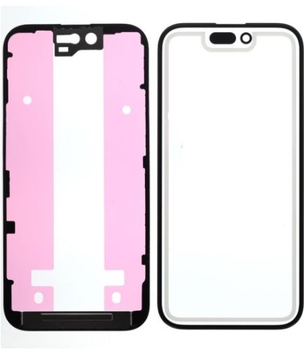 Picture of 3in1 (Front Glass + Frame + OCA) (Premium) for iPhone 15 (G+ Oca Pro)