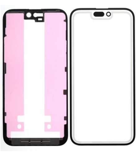 Picture of 3in1 (Front Glass + Frame + OCA) (Premium) for iPhone 15 Plus (G+ Oca Pro)