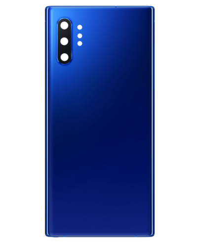 Picture of Back Glass with Camera Lens and Adhesive for Galaxy Note 10 Plus (NO LOGO) (AURA BLUE)