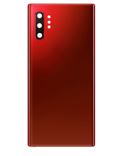 Picture of Back Glass with Camera Lens and Adhesive for Galaxy Note 10 Plus (NO LOGO) (AURA RED)