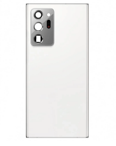 Picture of Back Glass with Camera Lens and Adhesive for Galaxy Note 20 Ultra (NO LOGO) (MYSTIC WHITE)