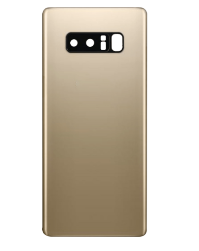 Picture of Back Glass with Camera Lens and Adhesive for Galaxy Note 8 (NO LOGO) (MAPLE GOLD)