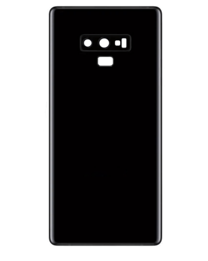 Picture of Back Glass with Camera Lens and Adhesive for Galaxy Note 9 (NO LOGO) (MIDNIGHT BLACK)