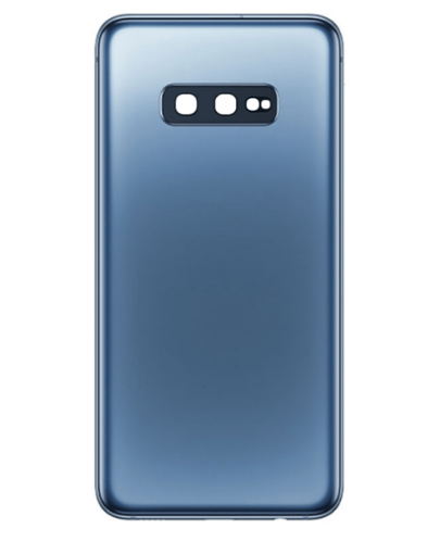 Picture of Back Glass with Camera Lens and Adhesive for Galaxy S10E (NO LOGO) (PRISM BLUE)