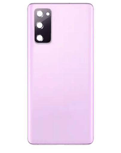 Picture of Back Glass with Camera Lens and Adhesive for Galaxy S20 FE (NO LOGO) (CLOUD LAVANDER)