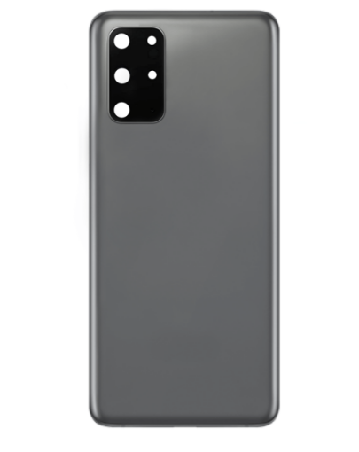 Picture of Back Glass with Camera Lens and Adhesive for Galaxy S20 Plus (NO LOGO) (COSMIC GRAY)