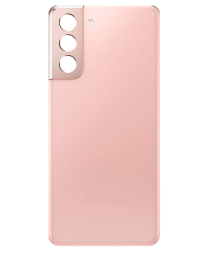Picture of Back Glass with Camera Lens and Adhesive for Galaxy S21 (NO LOGO) (PHANTOM PINK)