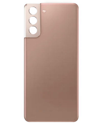 Picture of Back Glass with Camera Lens and Adhesive for Galaxy S21 Plus (NO LOGO) (PHANTOM GOLD)